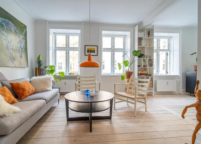 Stylish & Spacious In Trendy Norrebro Appartement Copenhague