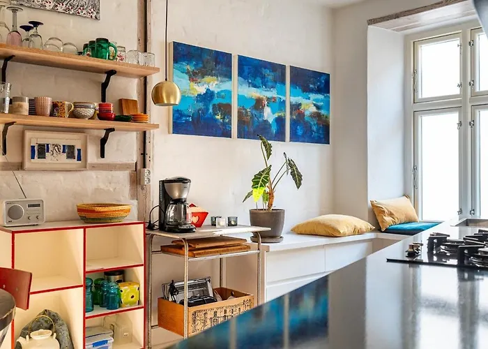 Stylish & Spacious In Trendy Norrebro Appartement Copenhague